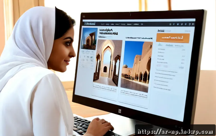 Home 16 편집 품질 향상을 위한 벤치마킹 가이드 - Photorealistic editorial benchmarking scene in a refined Arabic creative studio, an Arab female edit...